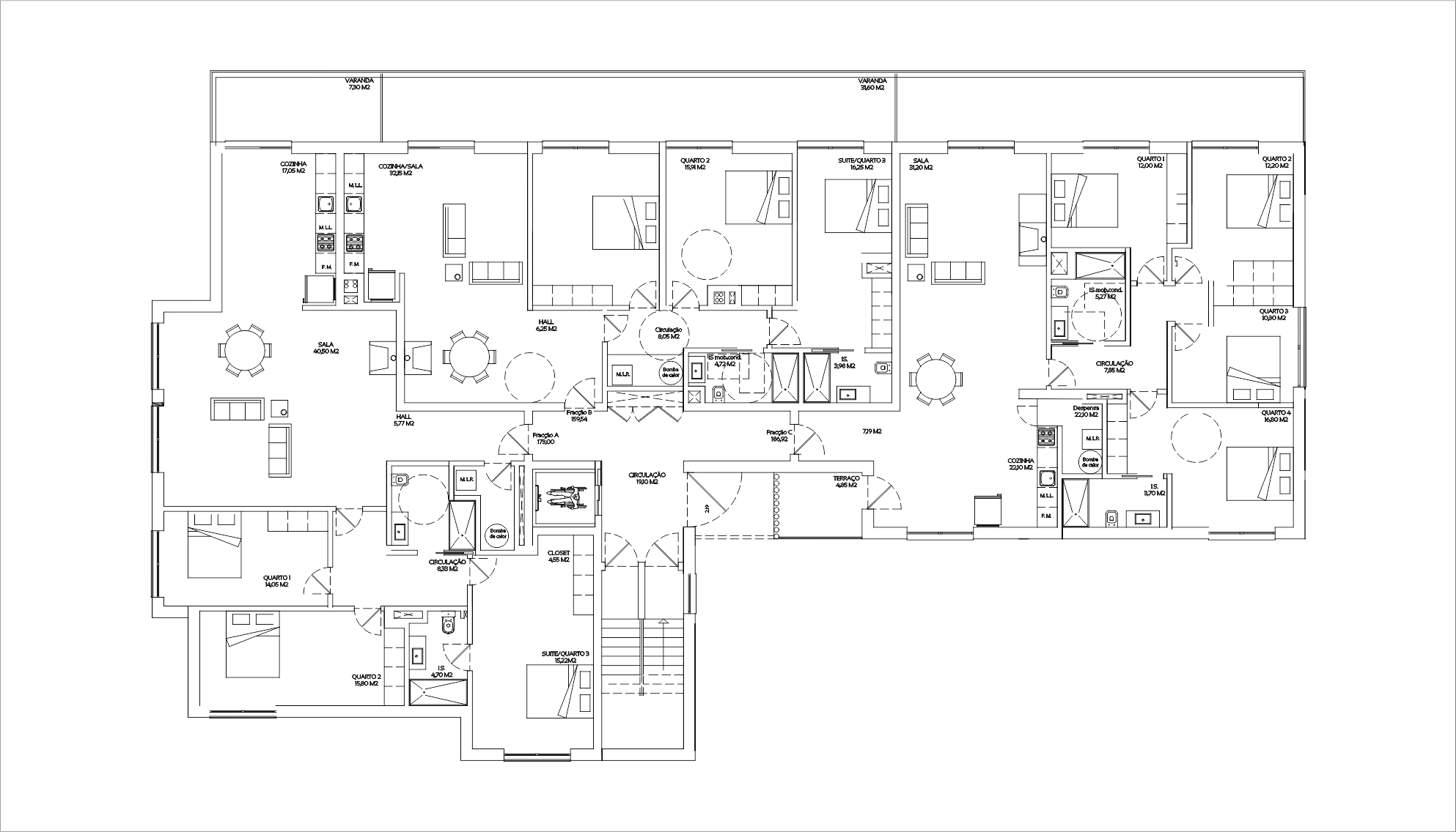 Planta Geral Piso 1